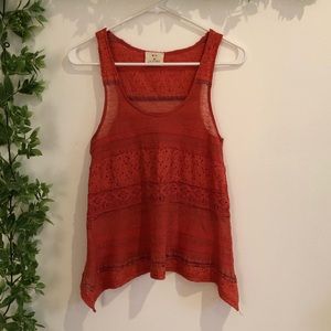 Pins and Needles/ Urban Outfitters Lace Tank Top